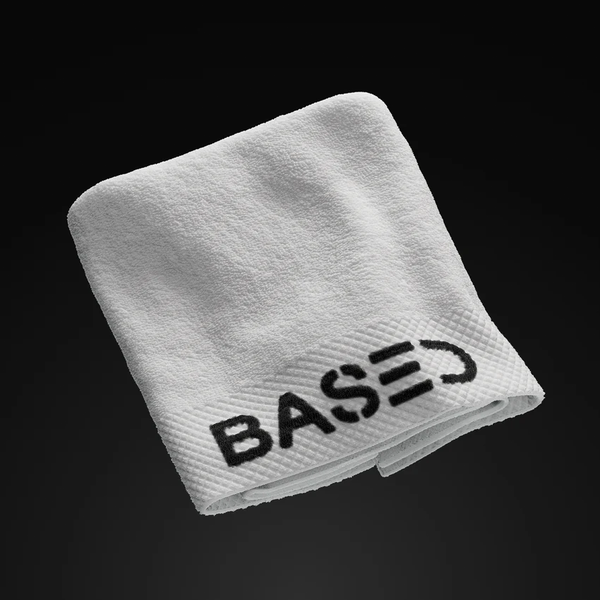 White Face Towel
